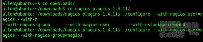 nagios plugins configure