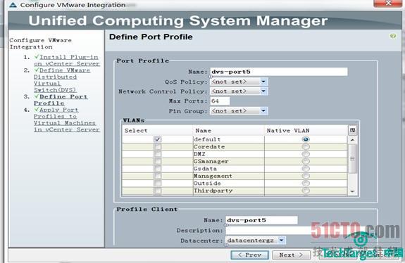 利用Cisco UCS管理虚拟机网络
