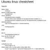 Debian/Ubuntu Cheat Sheet