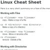 Linux Cheat Sheet