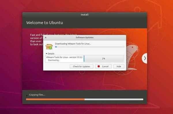 在Linux上安装VMware工具 